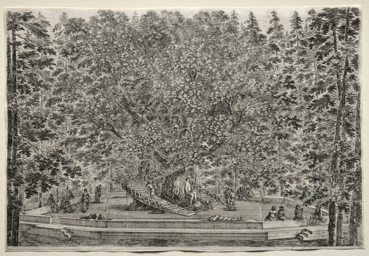 Vedute della Villa di Pratolino: L