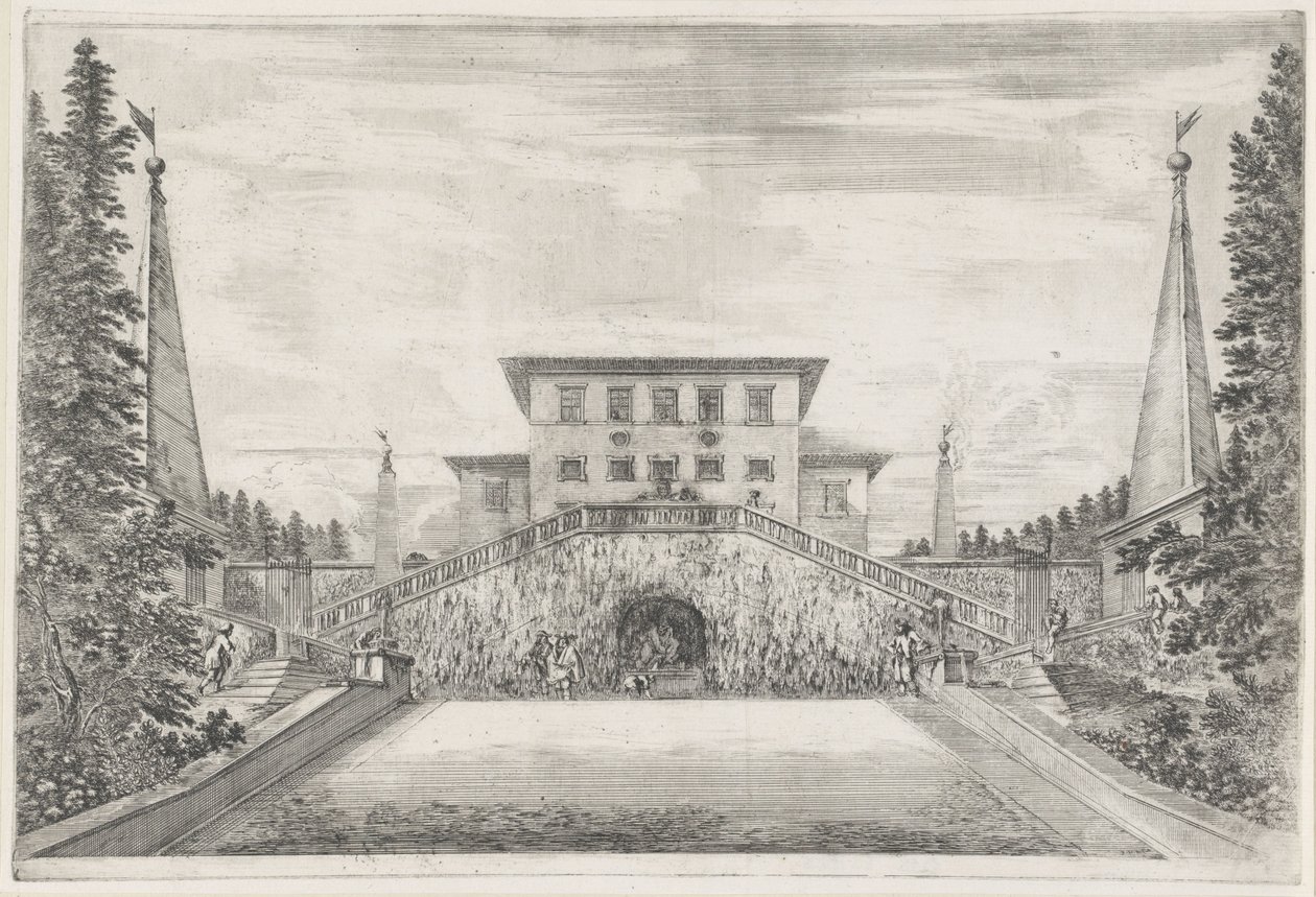 Villa Pratolino da Stefano della Bella