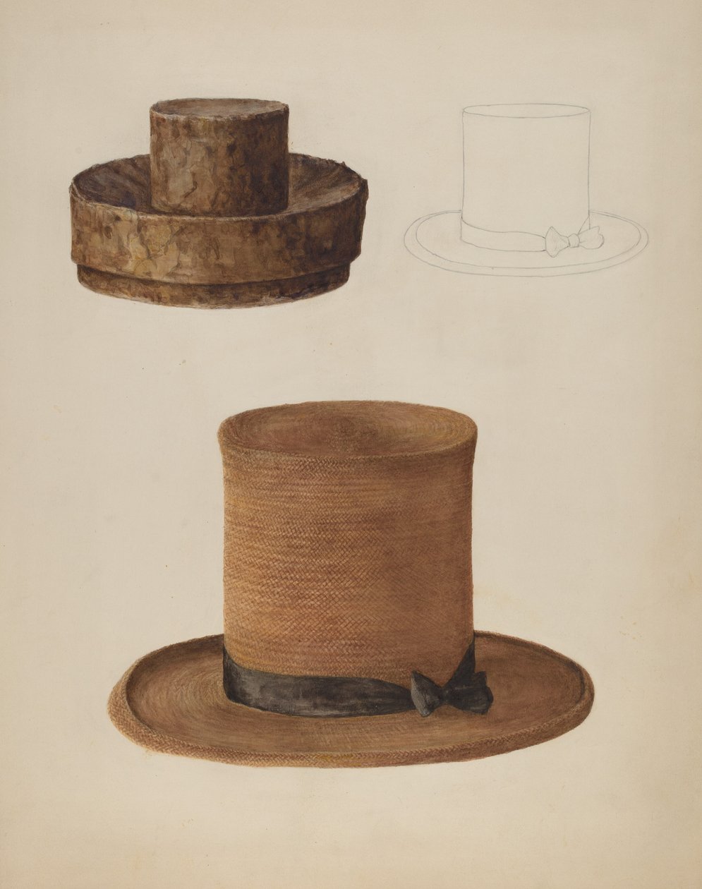 Cappello di Paglia da Uomo da Stella Mosher