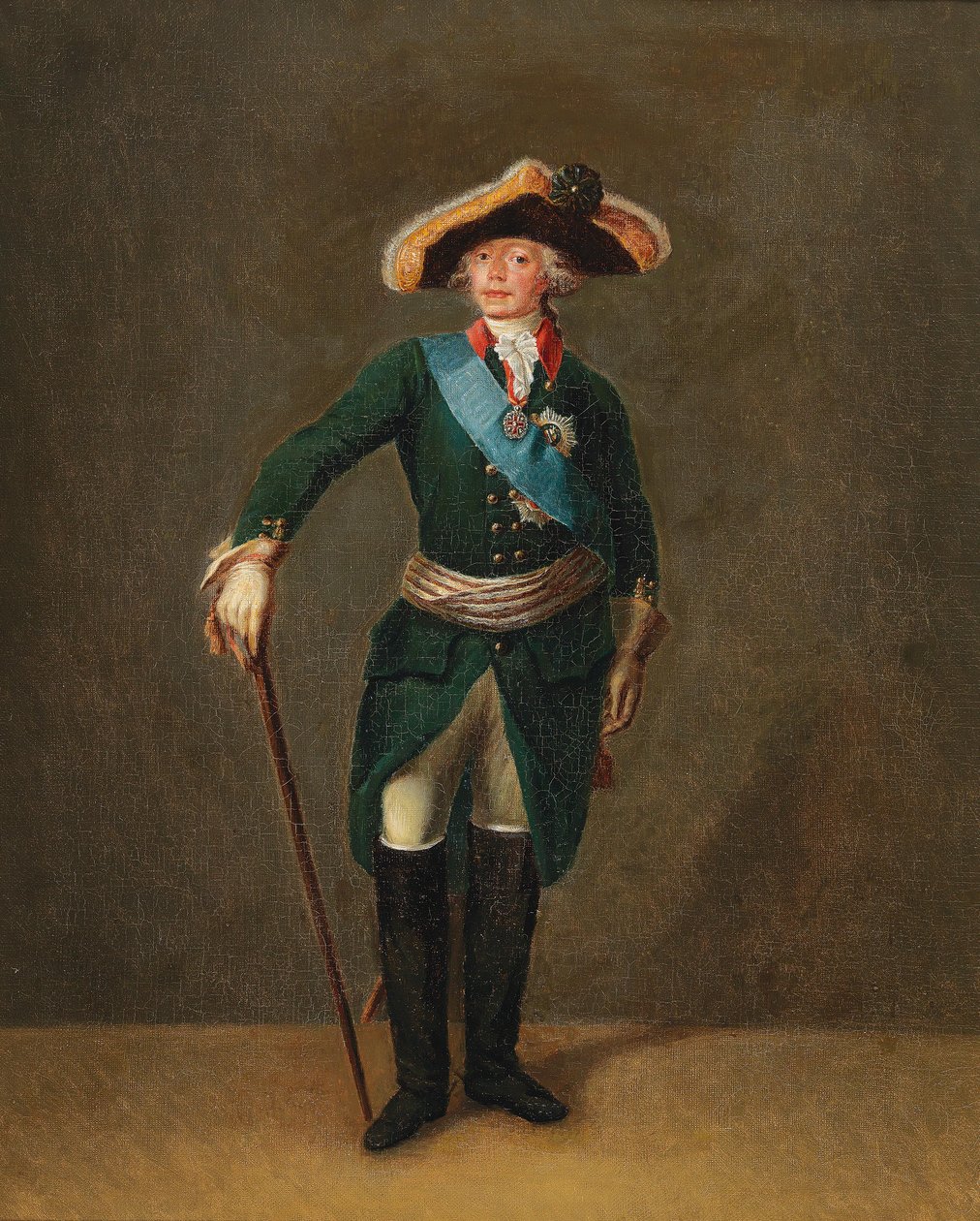 Ritratto di Paolo I da Stepan Semenovich Shchukin