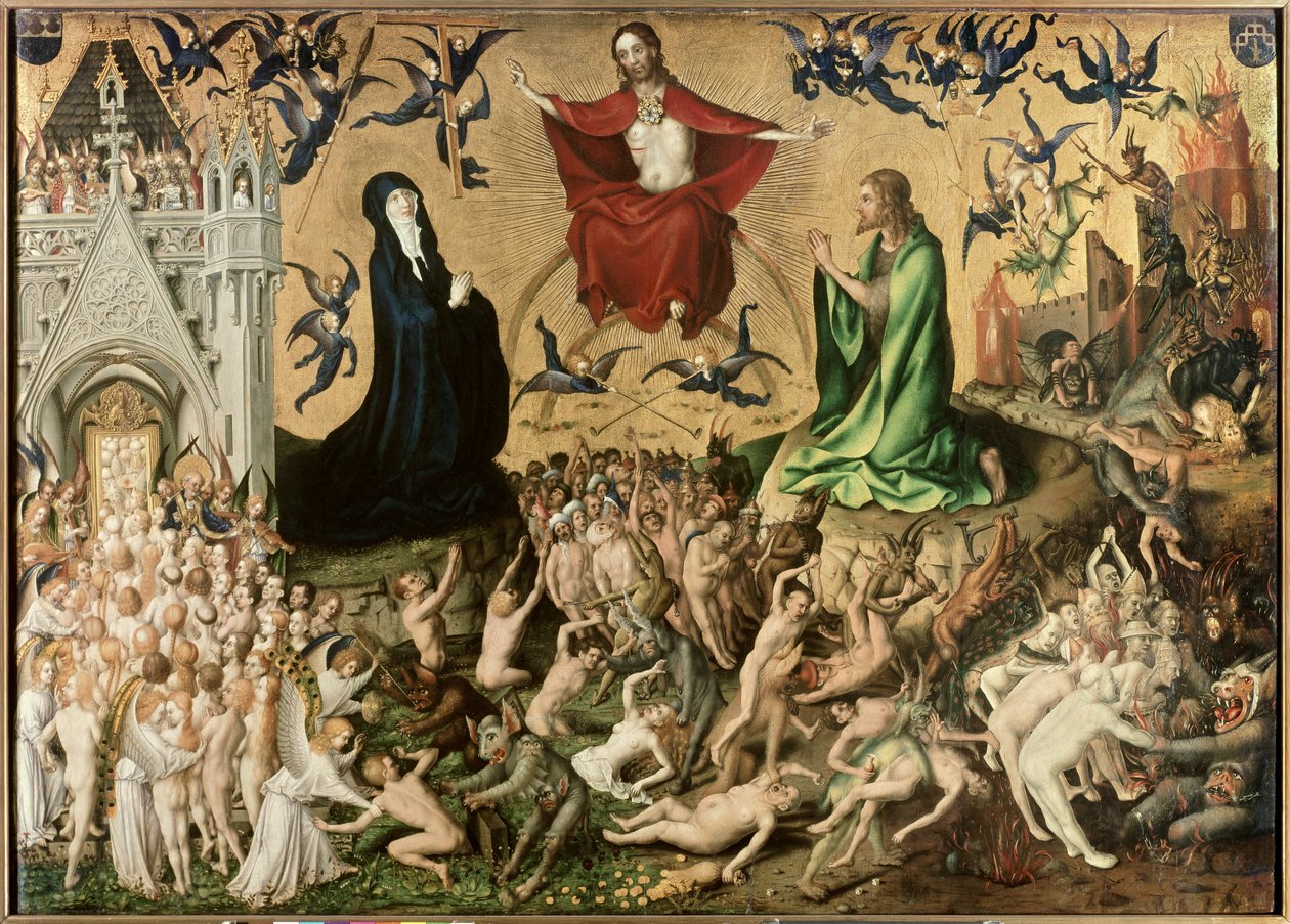 Giudizio Universale, c.1435 da Stephan Lochner