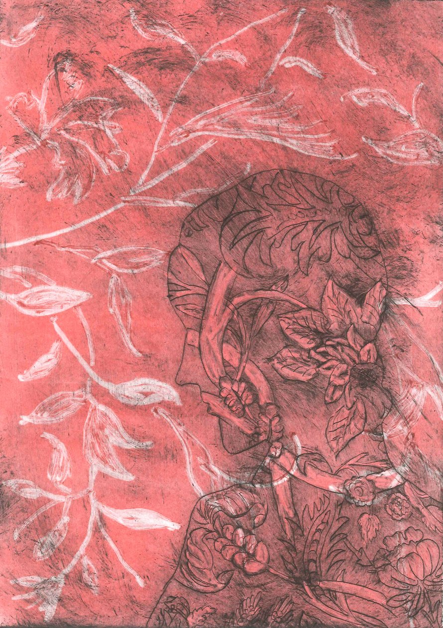 Cast III, 2015 (monostampa su carta) da Stephen Dow