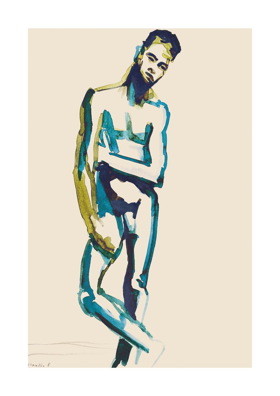 Claudio (argilla), 2023 (digitale) da Stephen Dow