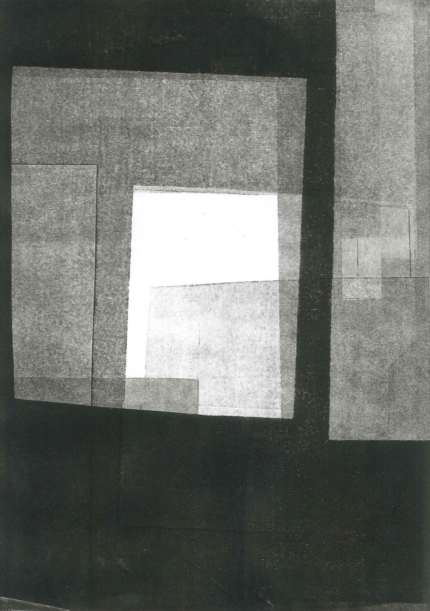 Nocturnus III, 2015 (monostampa su carta) da Stephen Dow
