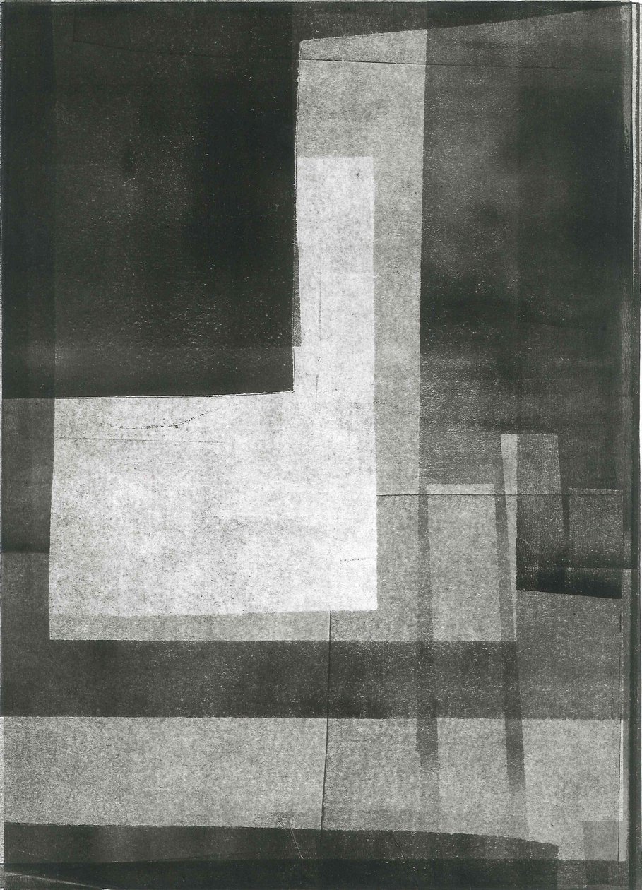 Nocturnus II, 2015 (monoprint su carta) da Stephen Dow