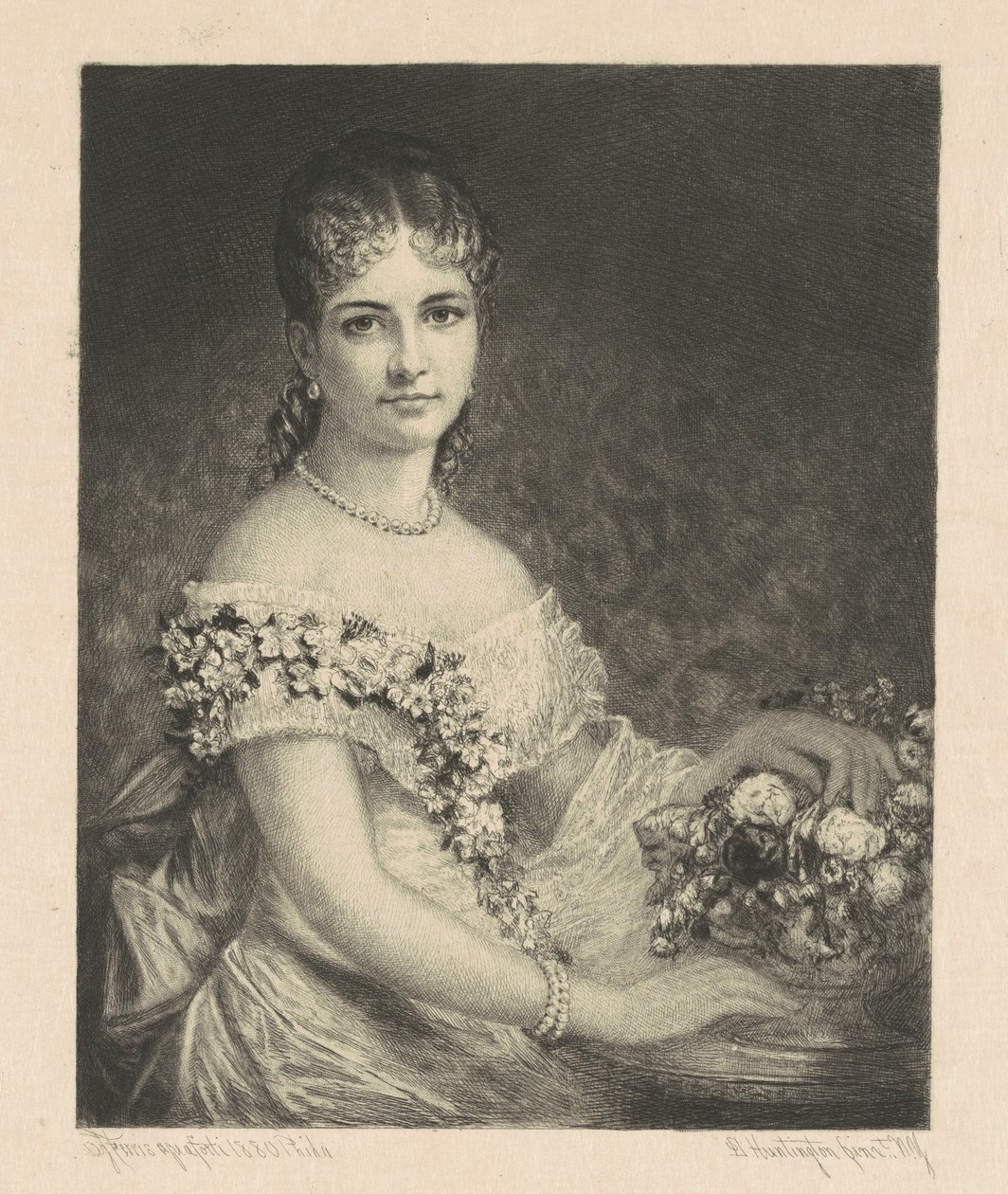 Signora J. Coleman Drayton (Charlotte Augusta Astor) da Stephen James Ferris, after Daniel Huntington