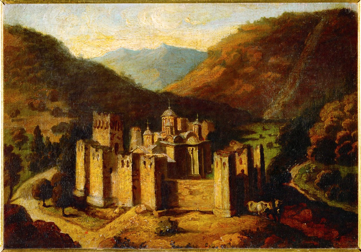 Monastero di Manasija da Stevan Todorovic