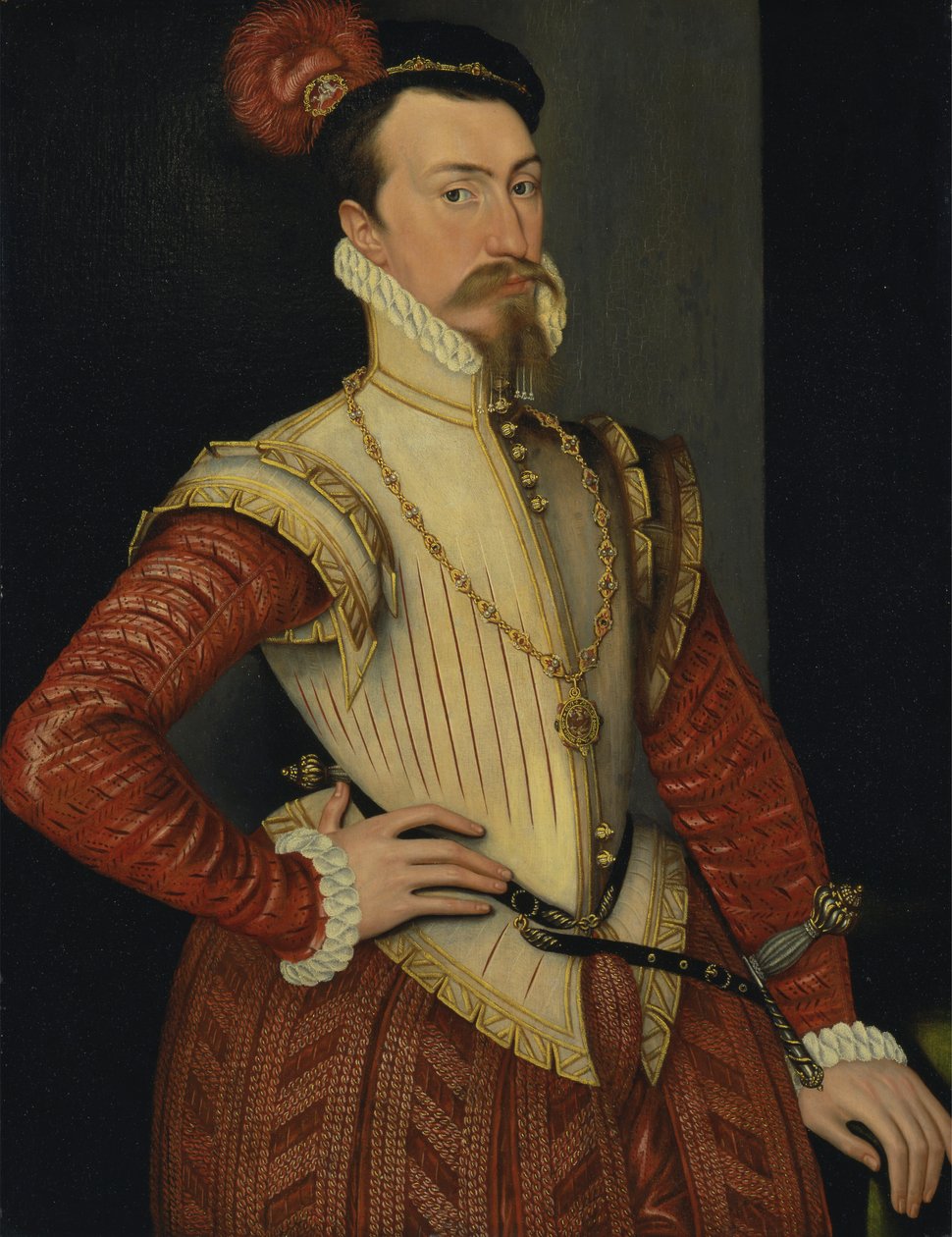 Robert Dudley, primo Conte di Leicester (1532/3–1588) da Steven van der Meulen