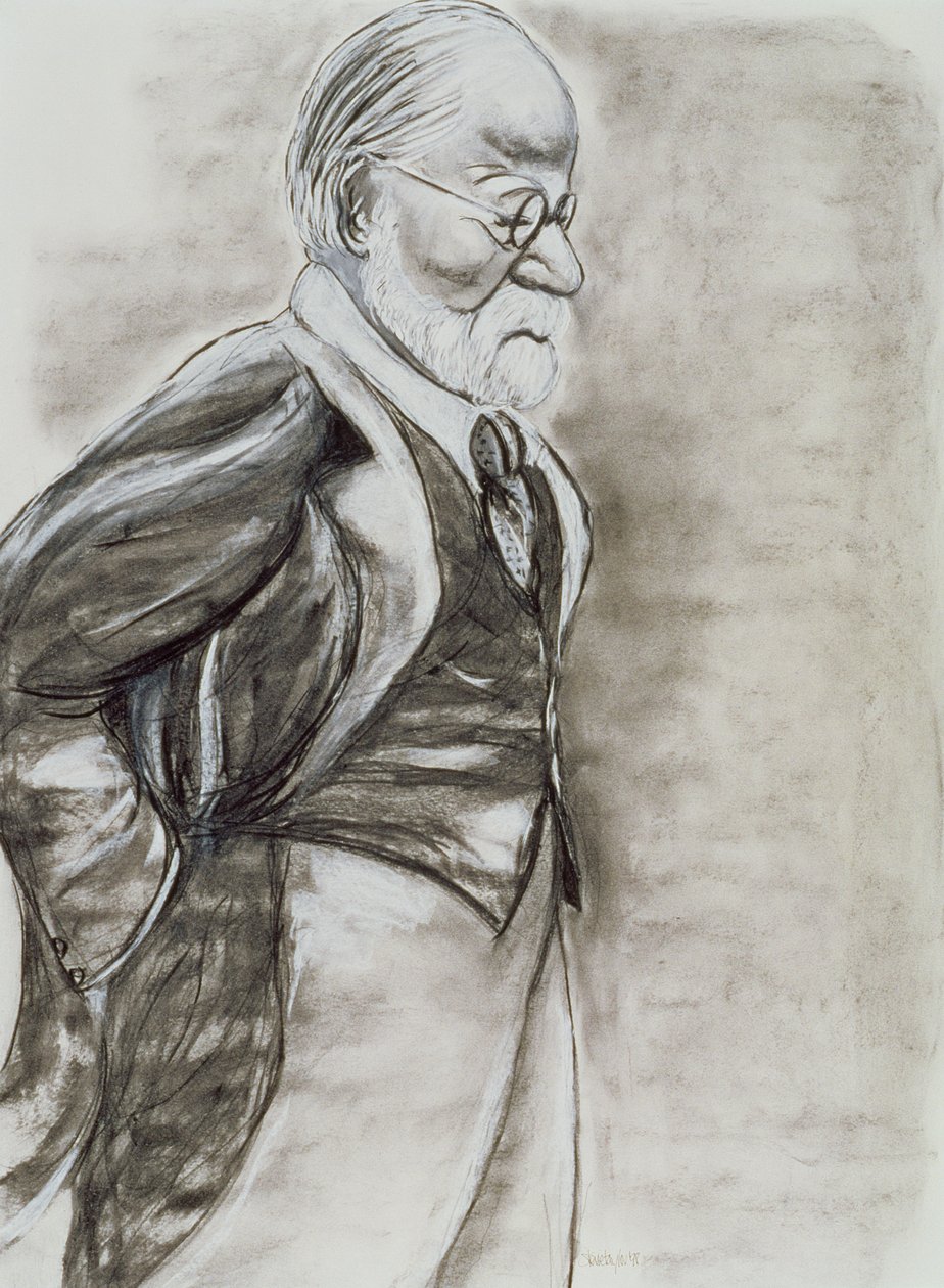 Sigmund Freud (1856-1939), 1998 da Stevie Taylor