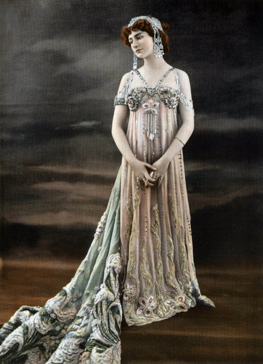 Il soprano francese Genevieve Vix nel ruolo di Circe nell
