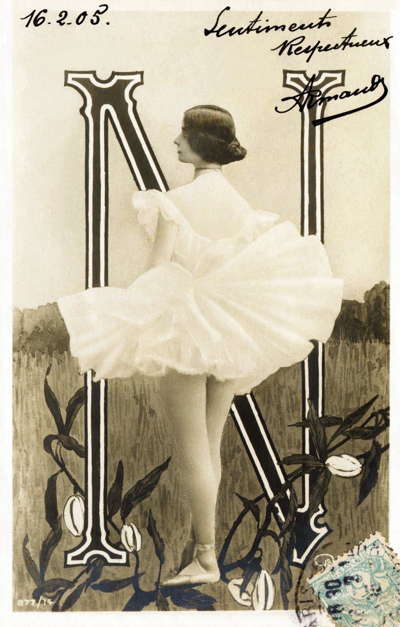 Cleopatre Diane de Merode, detta Cleo de Merode, ballerina della Belle Epoque, formata all