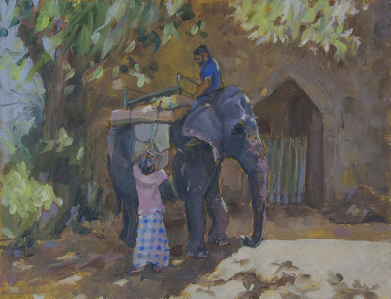 Elefante, Sri Lanka, 2015 da Sue Wales