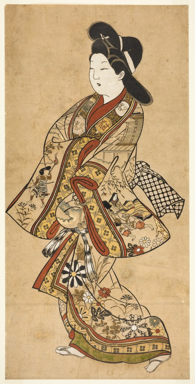 Una Bellezza che Cammina da Sugimura Jihei