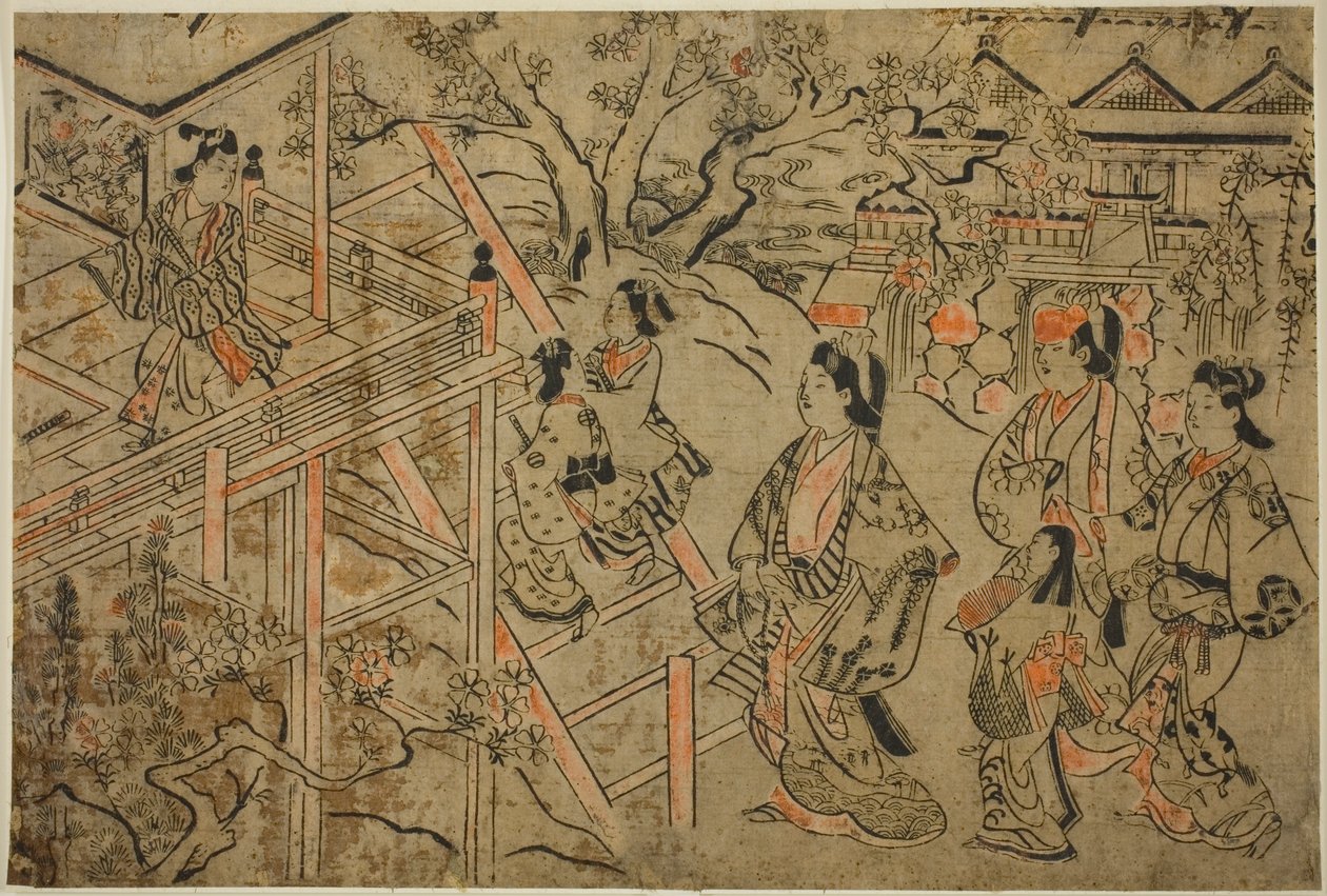 Visita al Tempio di Kiyomizu da Sugimura Jihei