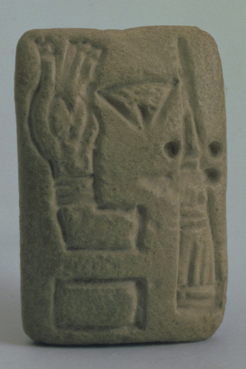 Documento composto da ideogrammi, da Uruk, Iraq, fine IV-inizio III millennio a.C. da Sumerian