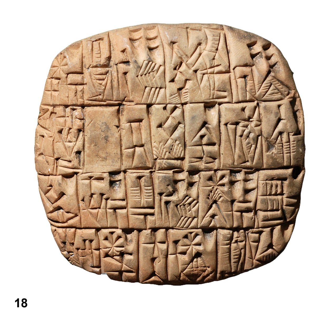 Tavoletta sumera antica (argilla) da Sumerian