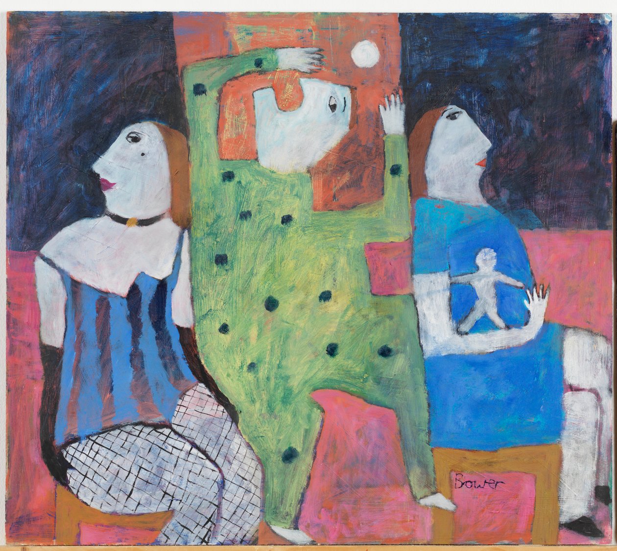 Uomo nel mezzo, 2002 da Susan Bower