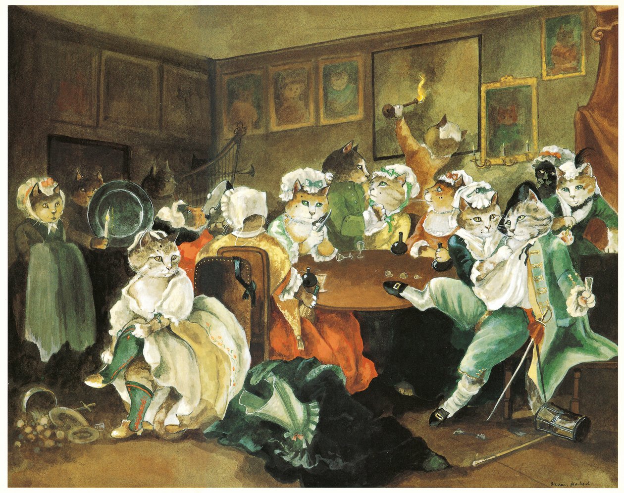 Illustrazione da The Cats