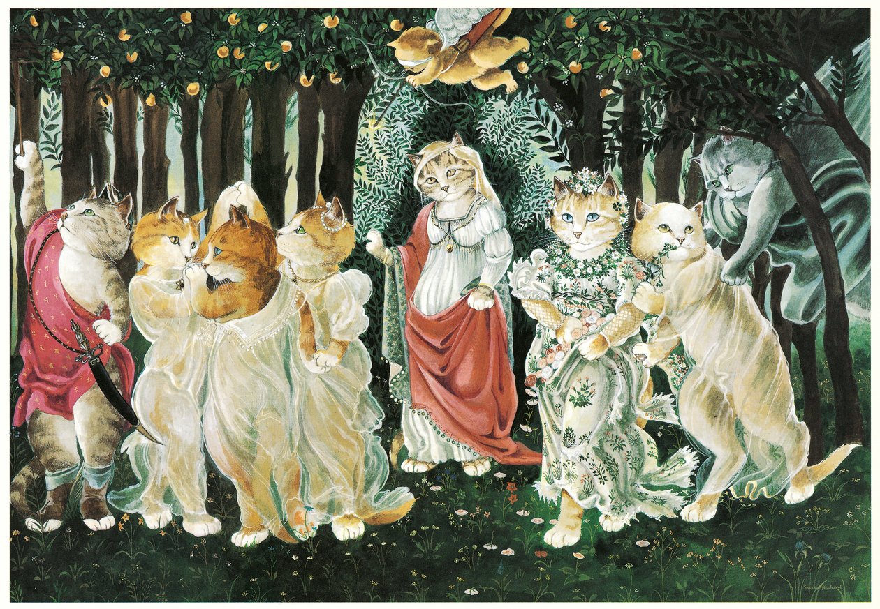 Illustrazione da The Cats