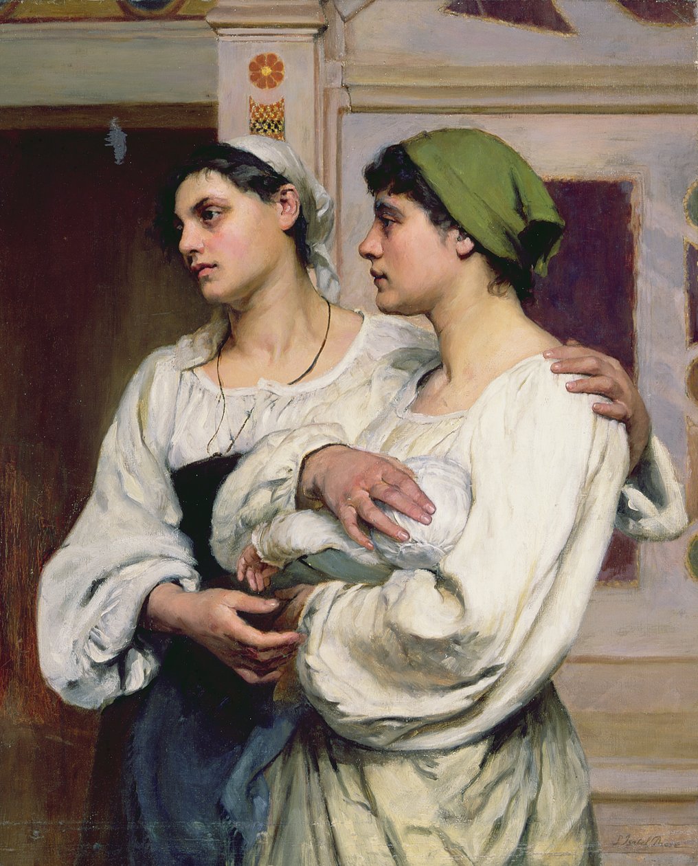Donne italiane in chiesa da Susan Isabel Dacre