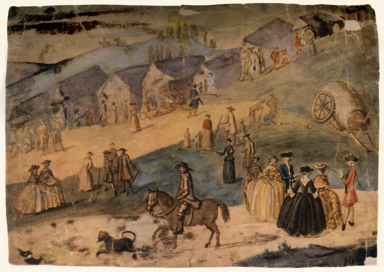 Scena di campagna, c1750, 1934 da Susanna Duncombe