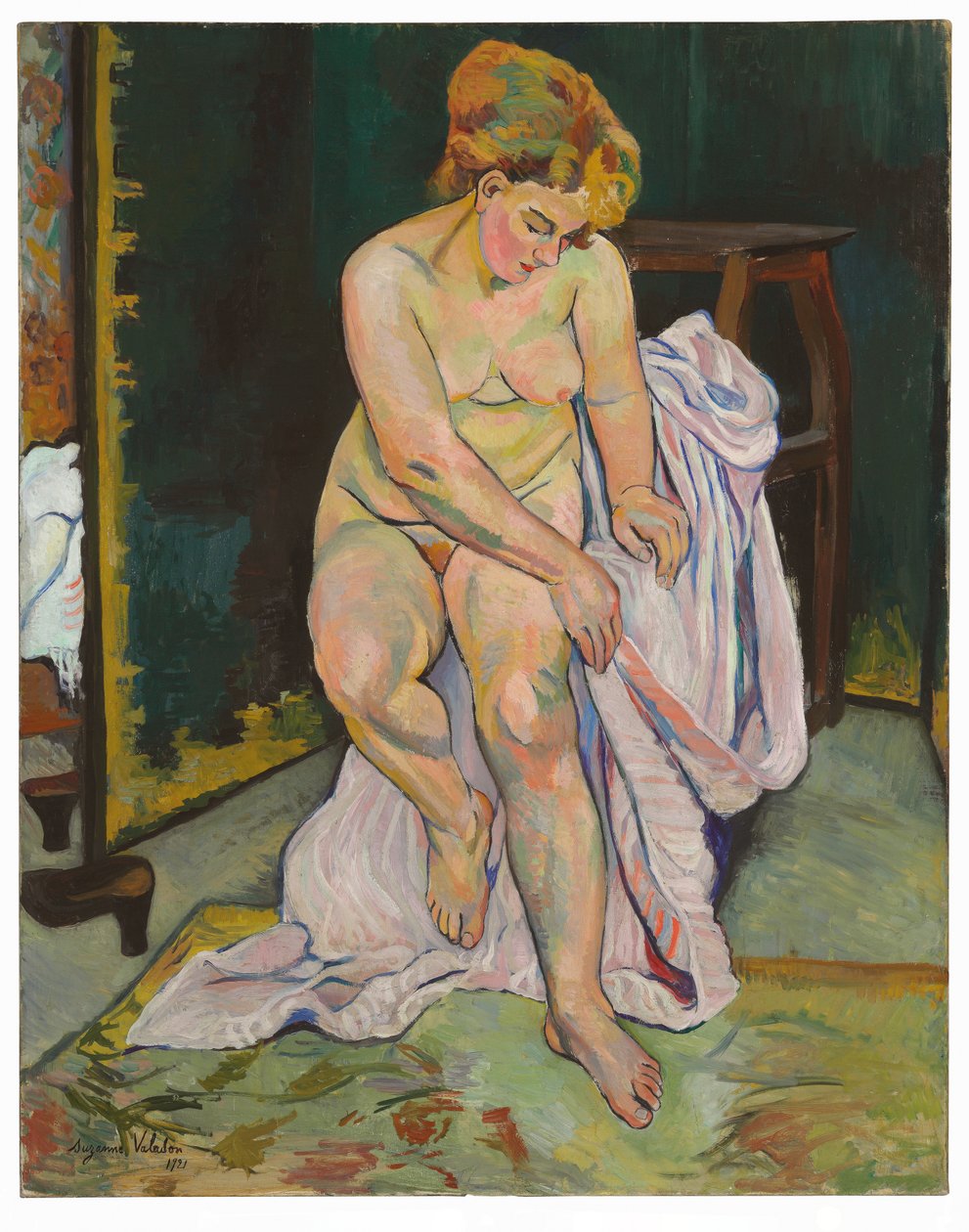 Nudo con drappeggio da Suzanne Valadon