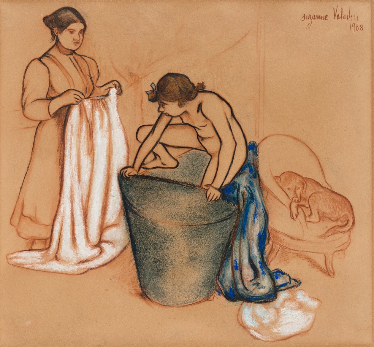 Il bagno da Suzanne Valadon