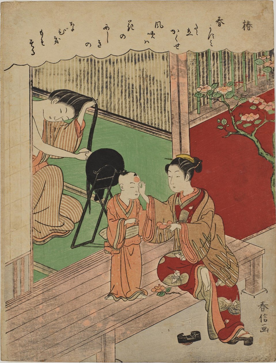 Camelie da Suzuki Harunobu