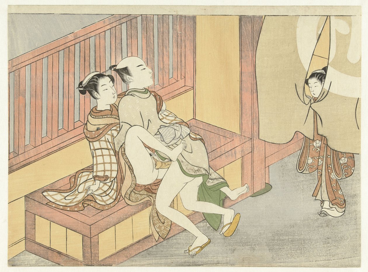 Colti in flagrante da Suzuki Harunobu