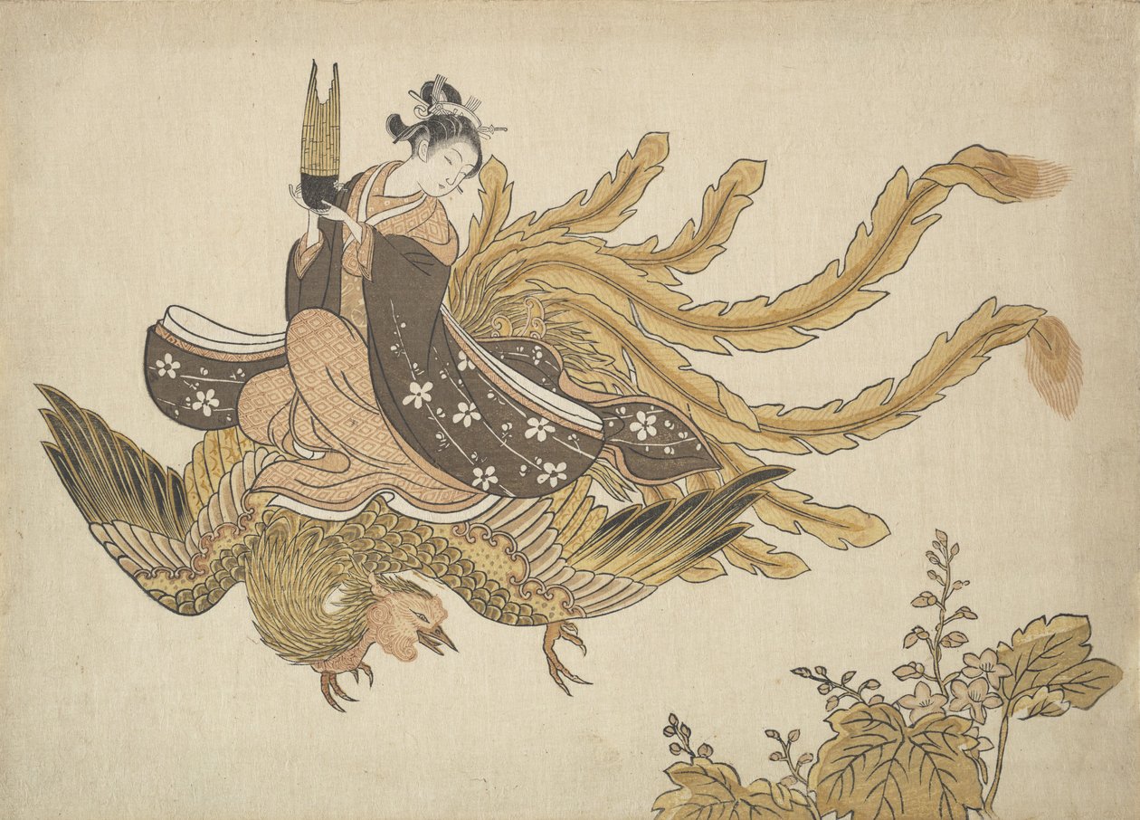 Immortale travestito, circa 1766 da Suzuki Harunobu
