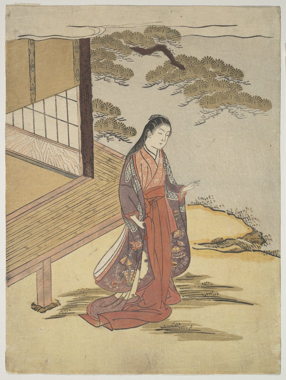 Dama Komachi da Suzuki Harunobu