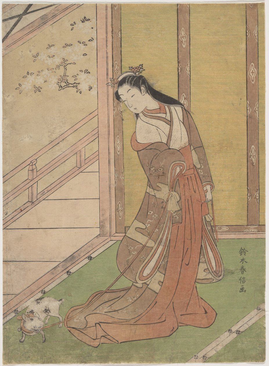 Onna San no Miya (la terza principessa) da Suzuki Harunobu