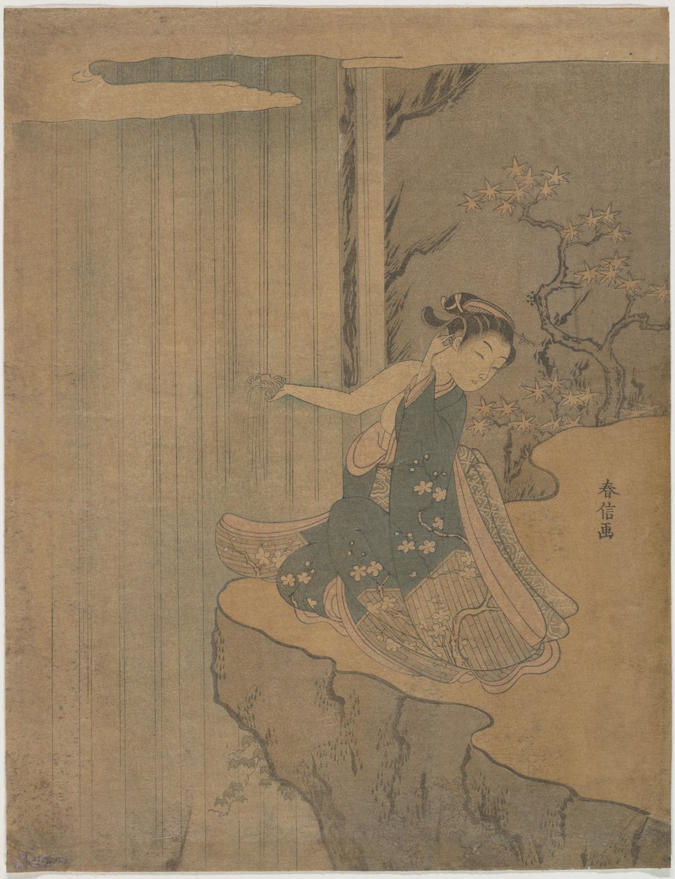 Parodia della leggenda di Kyoyu e Sofu da Suzuki Harunobu
