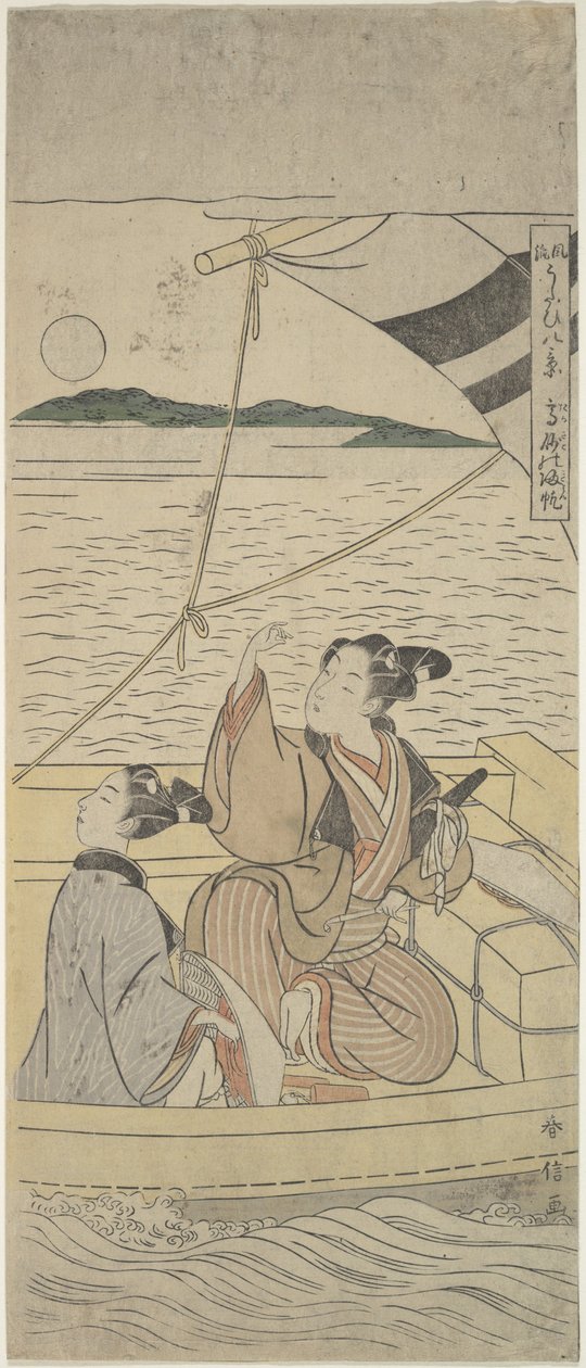 Porto di Takasago da Suzuki Harunobu