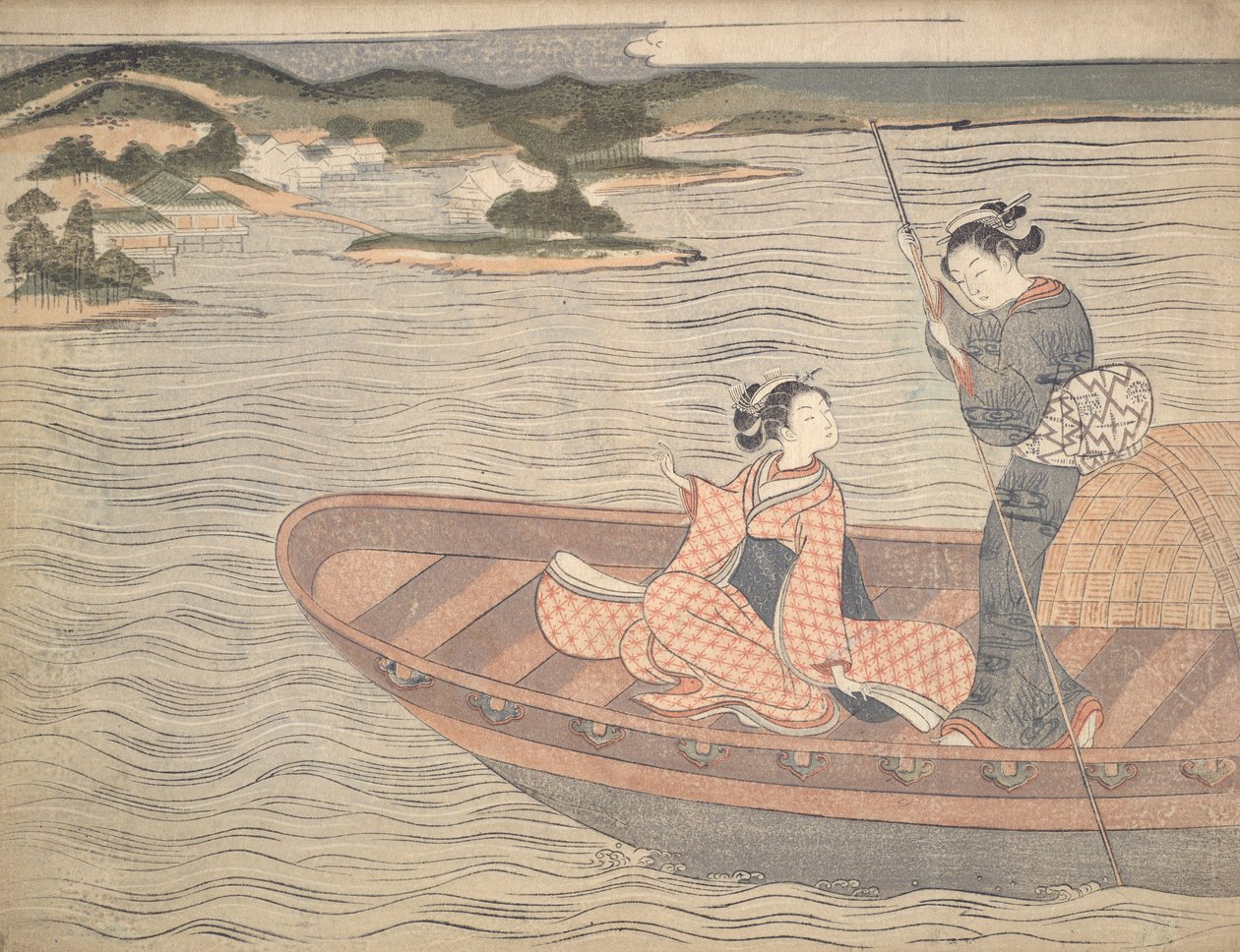 Il traghetto da Suzuki Harunobu