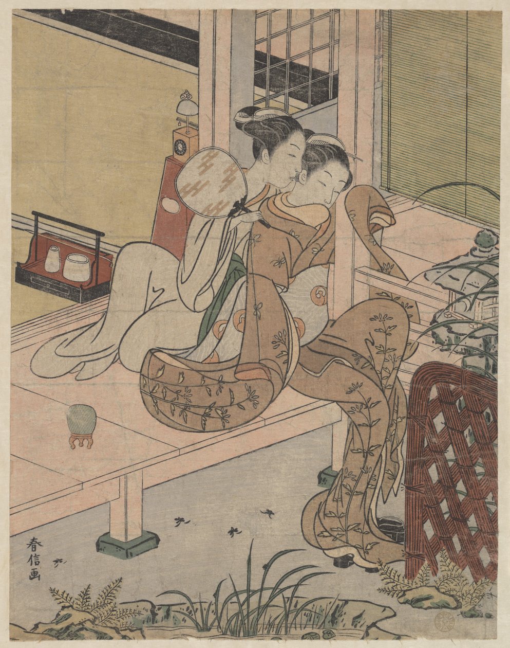 Le pettegole da Suzuki Harunobu