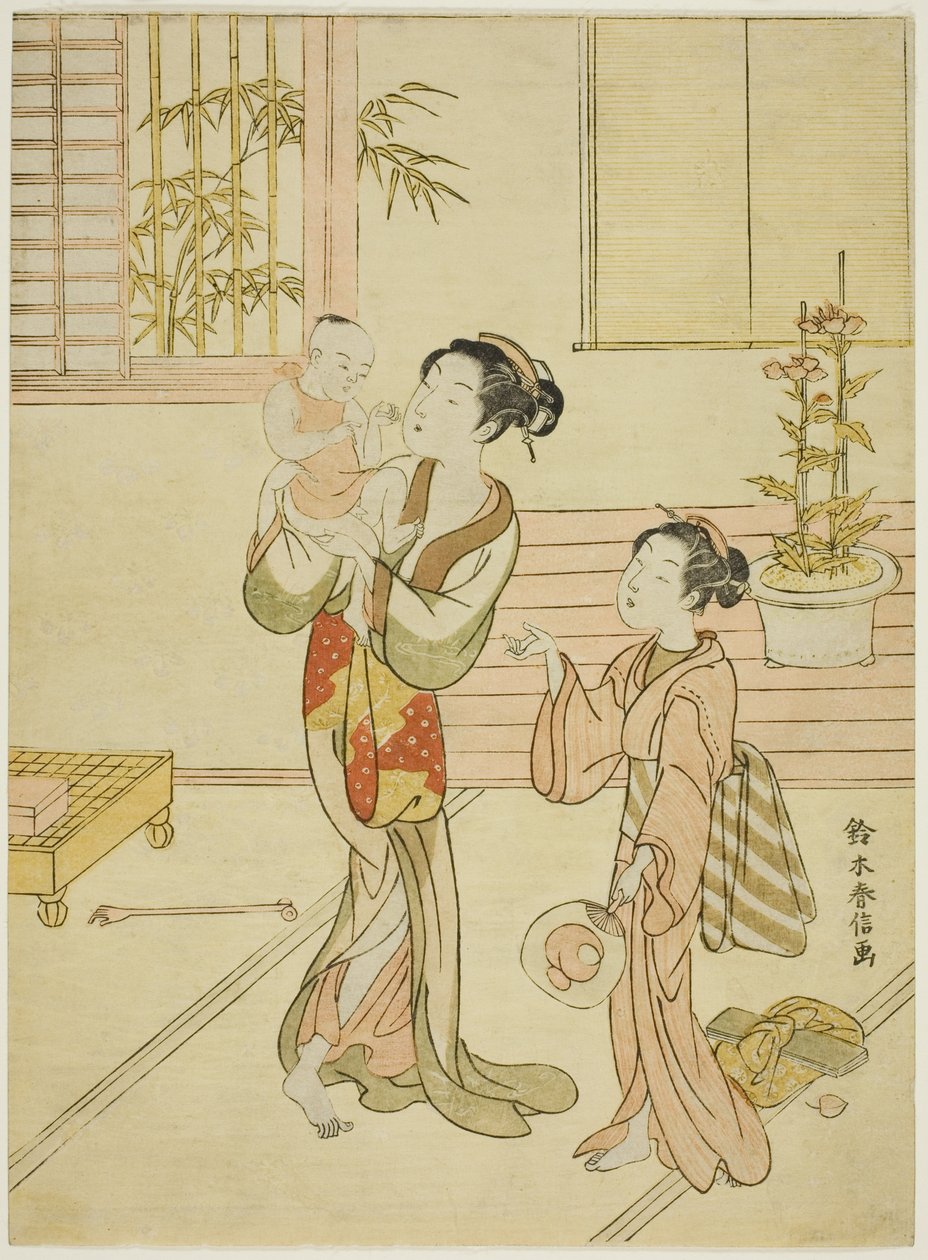 Il bambino tesoro da Suzuki Harunobu