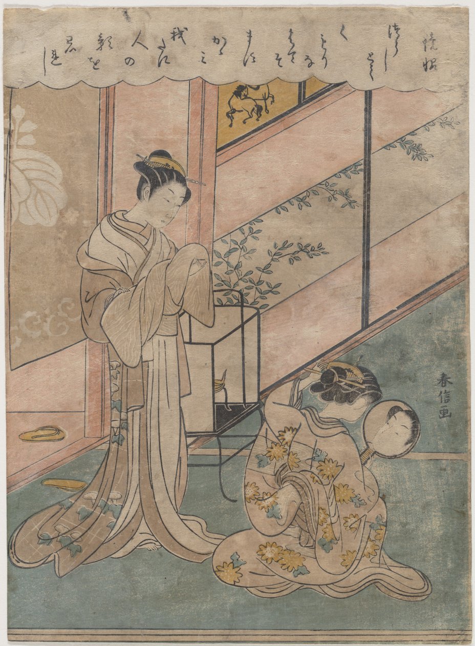 Due dame da Suzuki Harunobu