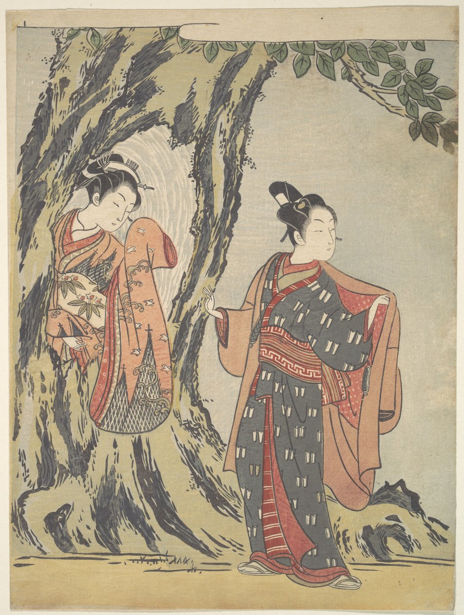 Due giovani da Suzuki Harunobu