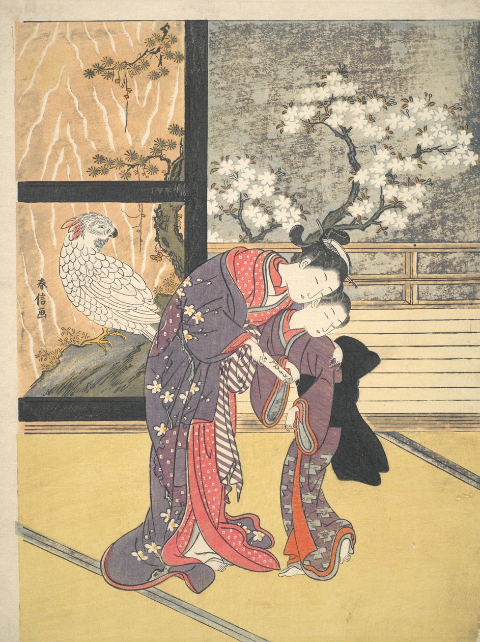 Istruzione sussurrata da Suzuki Harunobu
