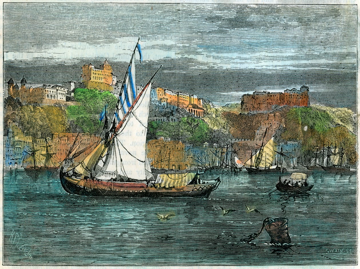 Veduta di Oporto, Portogallo da Swain