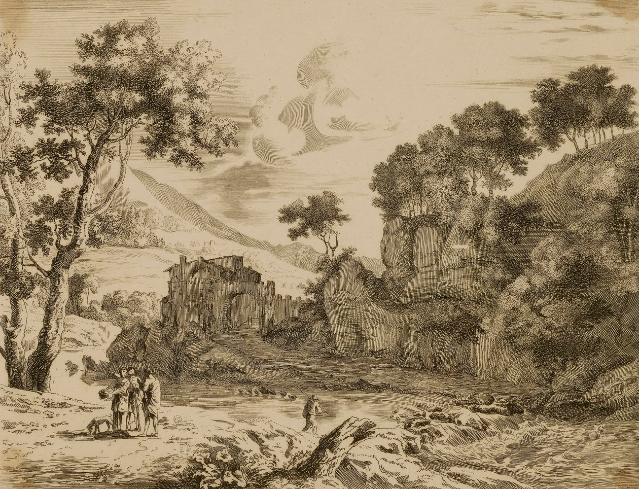 Paesaggio da Swanevelt, Herman van