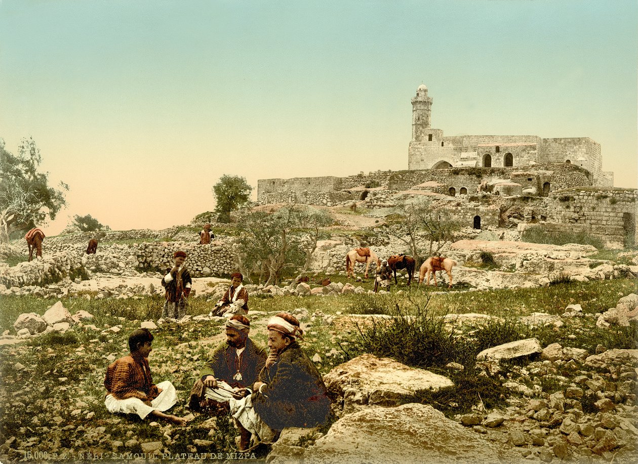 La Chiesa Crociata di San Samuele (ora una moschea) a Neby Samwil da Swiss Photographer