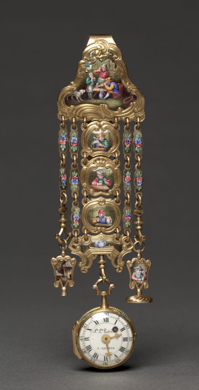 Orologio Chatelaine, metà 1800 da Swiss School
