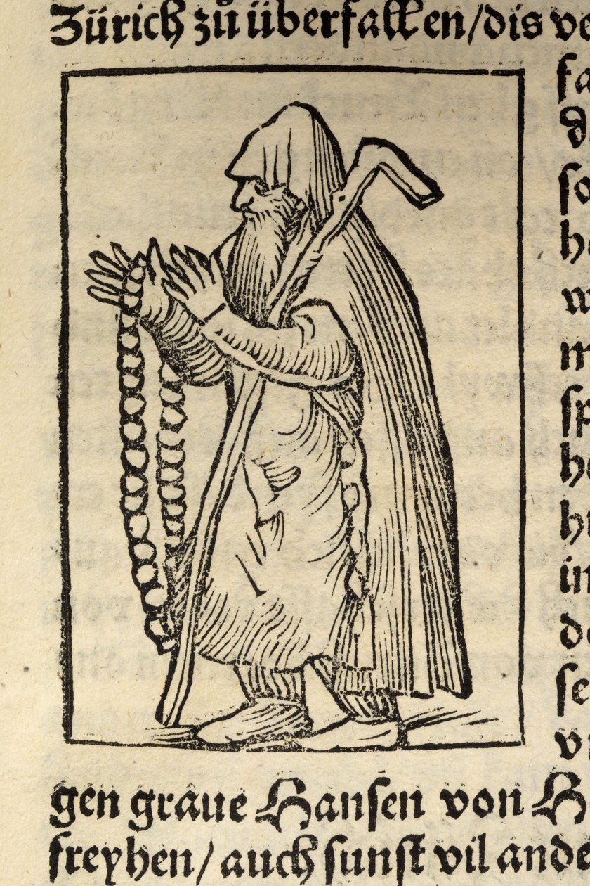 Illustrazione da Cosmographia di Sebastian Muenster, Basilea 1544 da Swiss School