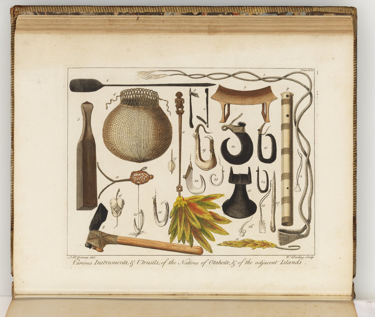 Illustrazione da Un diario di un viaggio nei mari del sud: sulla nave di Sua Maestà, l
