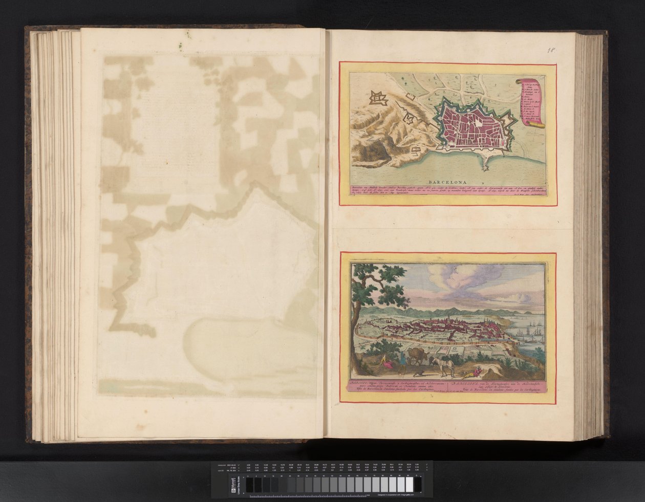 Veduta della città di Burgos da Symon Novelanus (possibly)