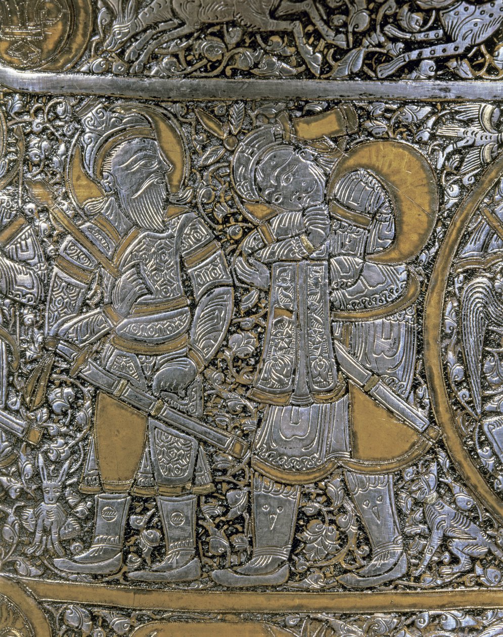 Cavalieri Mamelucchi: Dettaglio di un vaso d