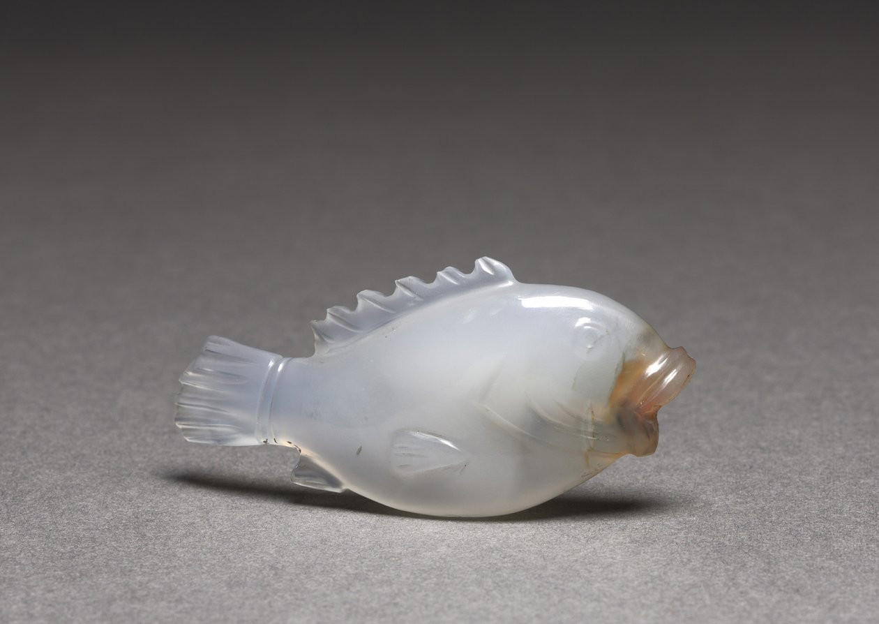 Gemma a forma di pesce, c.250-350 da Syrian Syrian