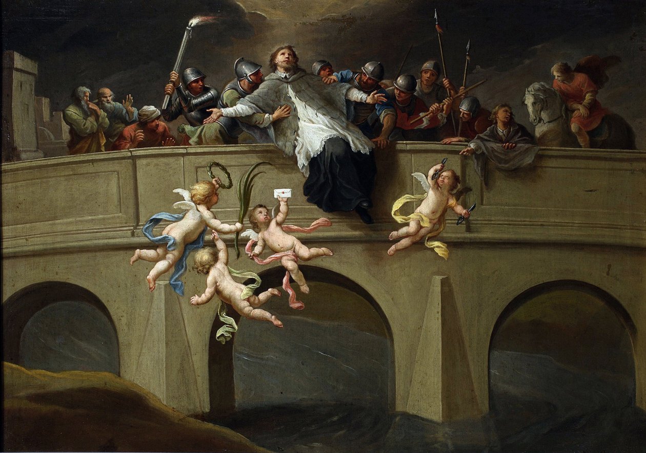 Il martirio di San Giovanni Nepomuceno di Szymon Czechowicz da Szymon Czechowicz